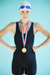 Beautiful Female Swimmer