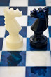 Photo: chess pieces on a chess board chess pieces on a chess board