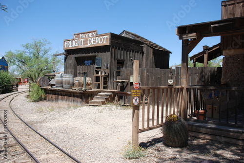 Photo: Wild West Film Set in Tucson, Arizona Wild West Film Set in Tucson, Arizona