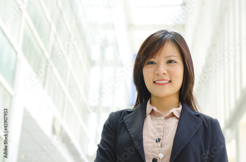 Photo: Beautiful Asian officer Beautiful Asian officer