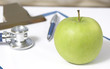 Photo: doctor's desk doctor's desk