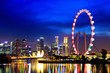 Singapore city by night