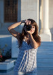 photographer tourist takes pictures