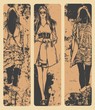 vertical banners with female fashion models