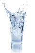 Water Splash in Glass