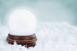 Photo: Blank Snow Globe Blank Snow Globe