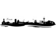 Vektor: Skyline Essen Skyline Essen