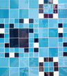 Photo: square blue tiles square blue tiles