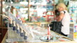 Video: Women Shopping in Cosmetics Department Women Shopping in Cosmetics Department