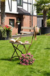 Photo: Gartenstuhl mit Buch Gartenstuhl mit Buch
