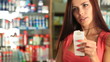 Video: Woman Buying Cosmetics Woman Buying Cosmetics