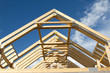 Roof trusses.
