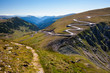 Winding road and trail
