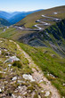 Winding road and trail