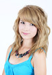 Pretty young blond teenager