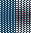 Geometric seamless pattern with color variations
