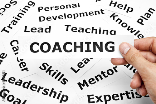 Photo: Coaching concept Coaching concept
