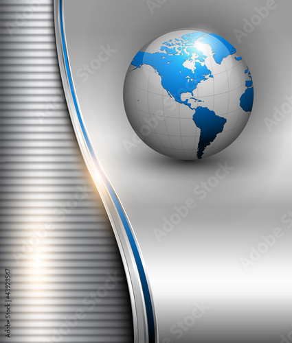 Vektor: Business background grey metallic. Business background grey metallic.