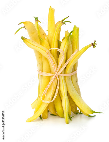 Photo: yellow kidney beans tied up yellow kidney beans tied up