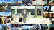 Video: Montage Business People Travel and Technology Montage Business People Travel and Technology
