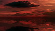 Sea at dusk