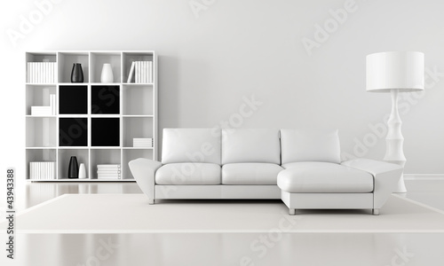 Illustration: minimalist lounge minimalist lounge