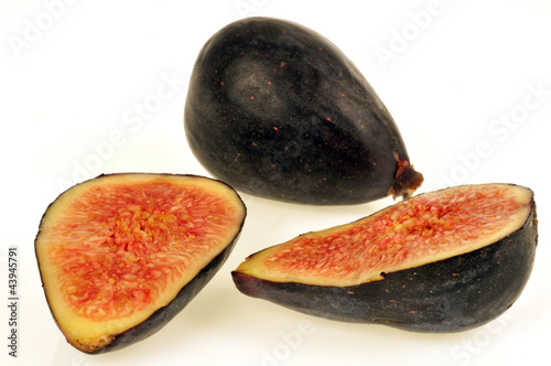 Photo: Deux figues fraîches Deux figues fraîches
