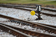Eisenbahmschiene - Weiche