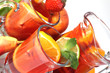 Sangria and fruits