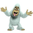 crazy white yeti