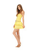 Photo: lovely woman in elegant dress lovely woman in elegant dress