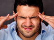 Man with a headache