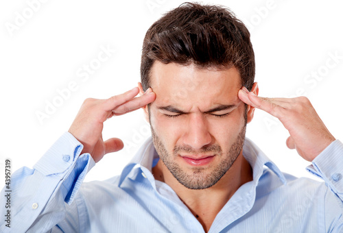Photo: Stressed business man Stressed business man