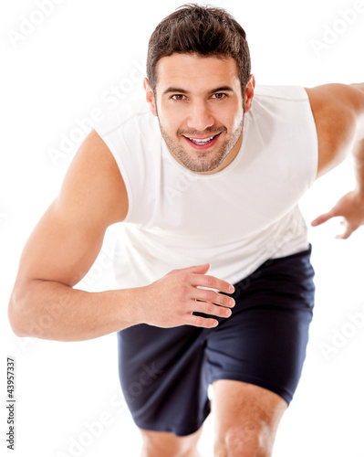 Photo: Man running Man running
