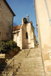 stairs to a church