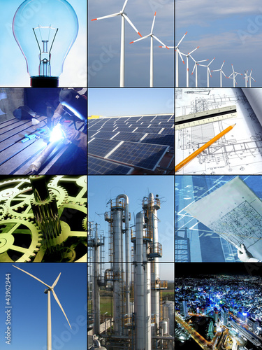 Photo: Photo mix of power and energy Photo mix of power and energy