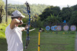 Archer en compétition