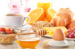 Foto: Breakfast on the table Breakfast on the table