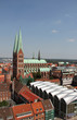 Altstadt von Lübeck, Marienkirche, Rathaus, Markt
