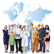 Group of industrial workers.