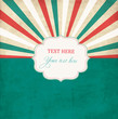 Vintage scrap template with frame