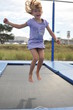Trampolin springen