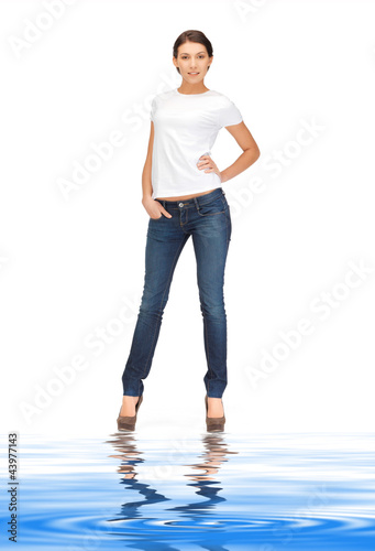 Photo: happy and carefree teenage girl happy and carefree teenage girl