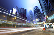 Foto: traffic in city at night traffic in city at night
