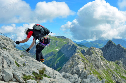 Photo: Abstieg an Klettersteig Abstieg an Klettersteig