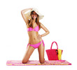 woman in bikini