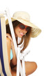 Smiling young woman