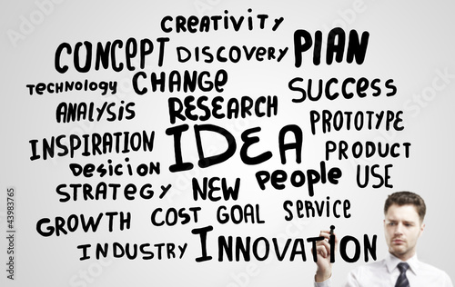 Photo: drawing business tags drawing business tags