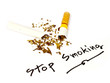 Written stop smoking