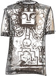 Grunge inca tee. Vector illustration